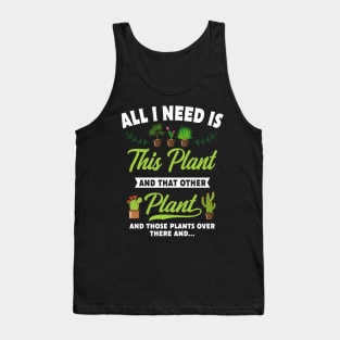 I'll Be In My Office Plants Gift Tank Top